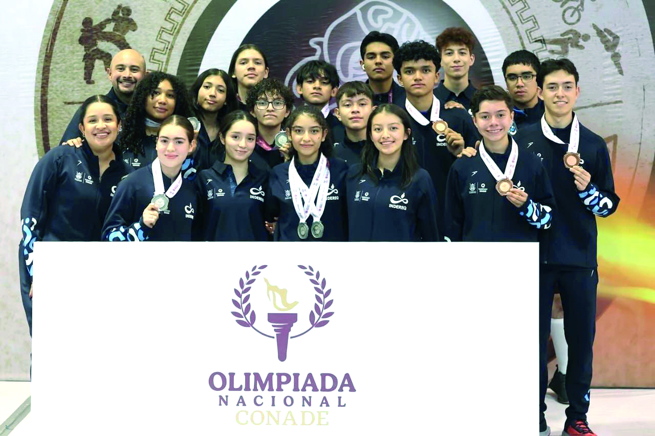 Brilla esgrima queretana en Olimpiada Nacional
