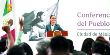 Destaca Claudia arranque del tren