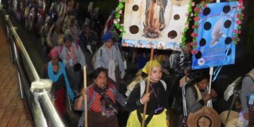 A 10 días del Tepeyac, peregrinos avanzan hacia Vizarrón y Peña Blanca