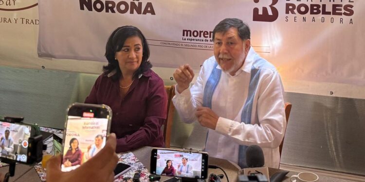 Gerardo Fernández Noroña se reúne con Eric Gudiño para tocar tema de El Batán