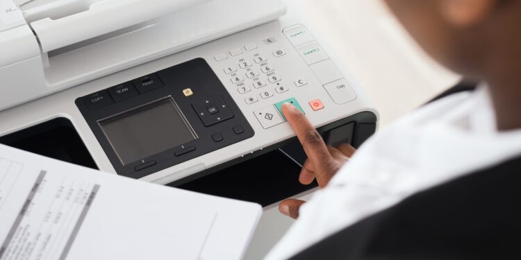 Impresoras multifunción: integración de escáner, copia y fax