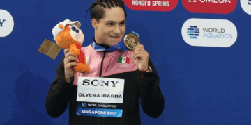Gana Osmar Olvera el Oro en Mundial de Singapur