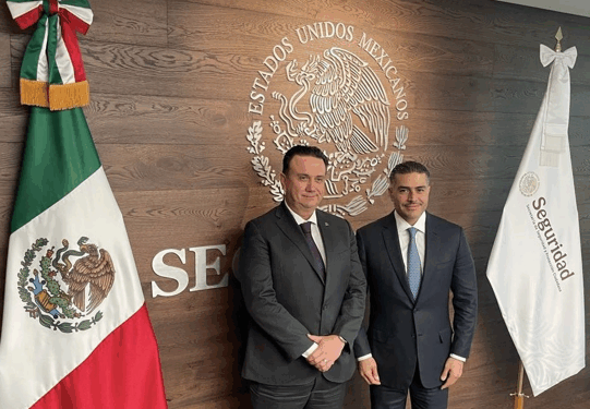 Expone Coparmex a García Harfuch preocupación ante violencia 