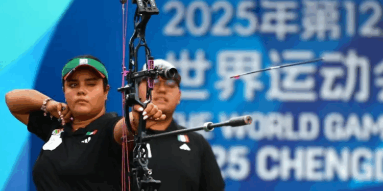 Andrea Becerra gana el primer oro para México en los Juegos Mundiales 2025
