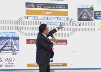 Cambio de vía tuvo anomalía, no debió pasar, dice Tren Maya 