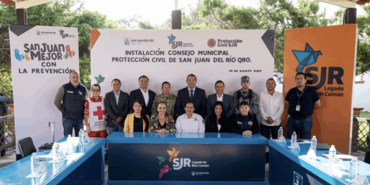 Instalan Consejo Municipal de Protección Civil en SJR