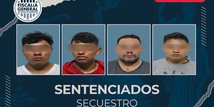 Obtiene FGE sentencias en total de 730 años de prisión para cuatro personas por secuestro ocurrido en 2021