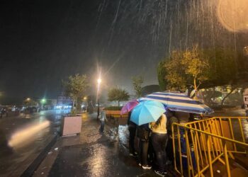 Caen lluvias fuertes este sábado en Querétaro