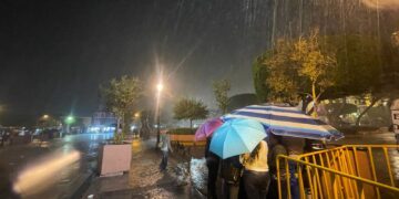Caen lluvias fuertes este sábado en Querétaro