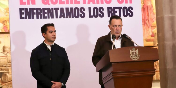 Anuncian plan de acción para recuperar normalidad tras lluvias en Querétaro