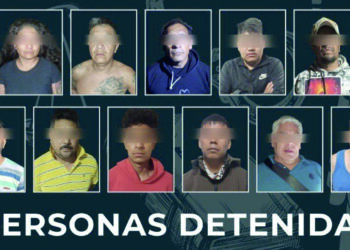 Detiene FGE a once  personas y asegura 14 armas de fuego