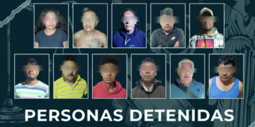 Detiene FGE a once  personas y asegura 14 armas de fuego