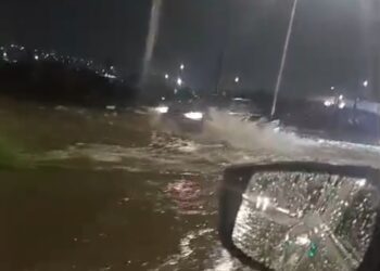Fuertes lluvias en Querétaro