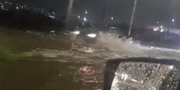 Fuertes lluvias en Querétaro