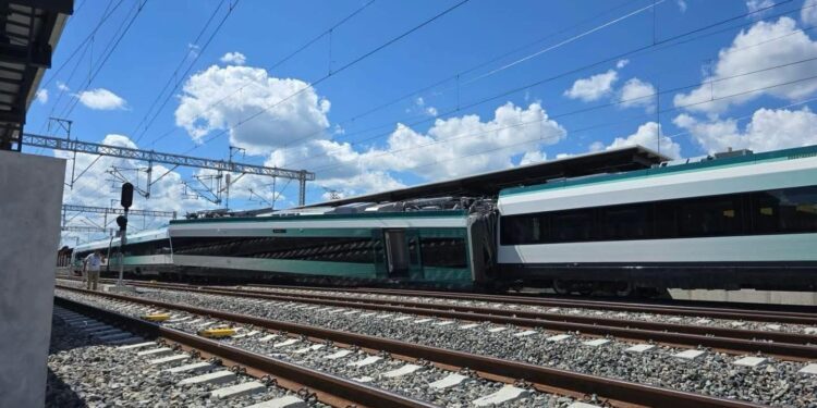 Se descarrila Tren Maya en Izamal, Yucatán