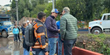 Supervisa Rodrigo Monsalvo afectaciones tras intensas lluvias en El Marqués