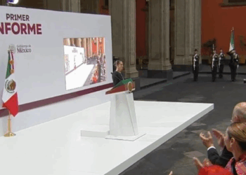 Rinde Sheinbaum Primer Informe de Gobierno