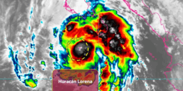 “Lorena” se intensifica a huracán categoría 1 en el Pacífico