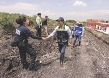 Supervisa infraestructura  de zonas afectadas