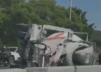 Otro accidente con vehículo pesado