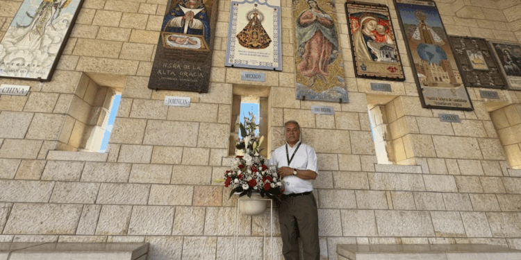 La Virgen de los Dolores de Soriano llega a Tierra Santa