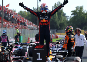 Max Verstappen vuelve a lo más alto del podio en Italia