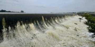 Tequisquiapan en fase roja por lluvias; presa Centenario está al 113 % de su capacidad