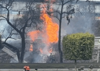 Suman 57 heridos por explosión de gas en el Puente de la Concordia, en Iztapalapa