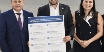 Firman agenda conjunta por la alimentación de niños y adolescentes