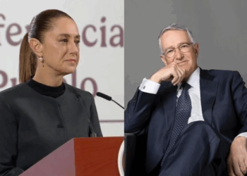 Exhibe Sheinbaum adeudo de 48 mmdp de Salinas Pliego: no es negociable