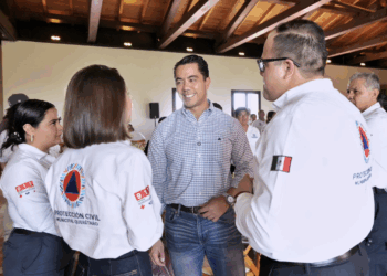 Avala Felifer labor del personal de Protección Civil