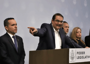 Zafarrancho en la Legislatura local