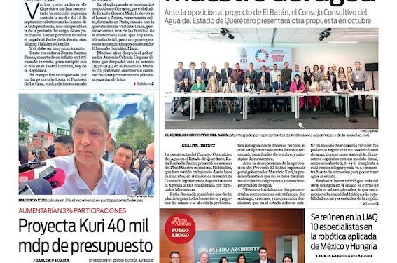 Portada 12 de septiembre de 2025