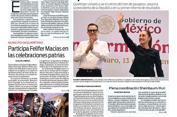 Portada 15 de septiembre de 2025