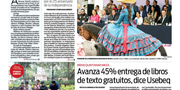 Portada 17 de septiembre de 2025