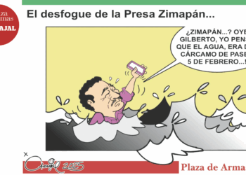 El desafogue de la Presa Zimapán