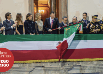Mauricio Kuri  dio su cuarto grito de Independencia