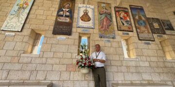 La Virgen de los Dolores de Soriano llega a Tierra Santa