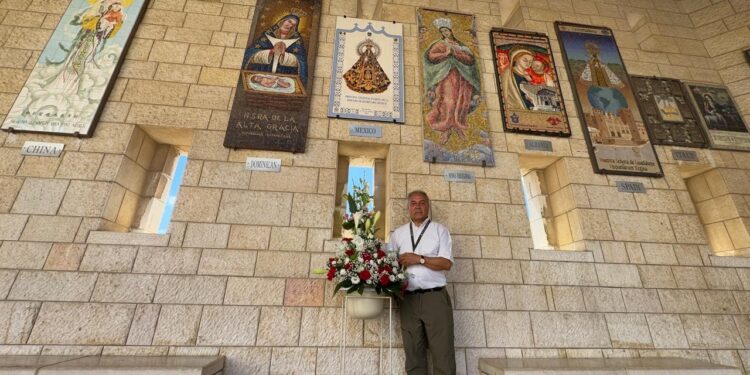 La Virgen de los Dolores de Soriano llega a Tierra Santa