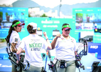 Oro para México en Campeonato Mundial de Tiro con Arco
