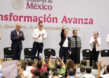 Presidenta de México y gobernador de Querétaro destacan coordinación institucional