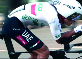 Finaliza Del Toro quinto en la contrarreloj individual