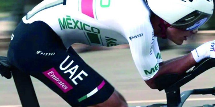 Finaliza Del Toro quinto en la contrarreloj individual