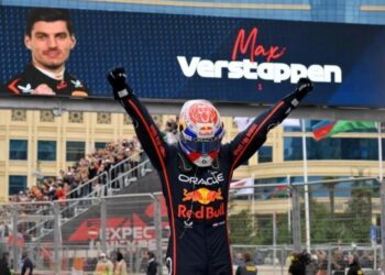 Verstappen vive un momento especial