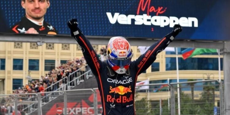 Verstappen vive un momento especial