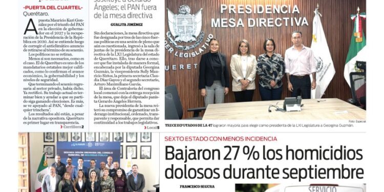 Portada 9 de octubre de 2025