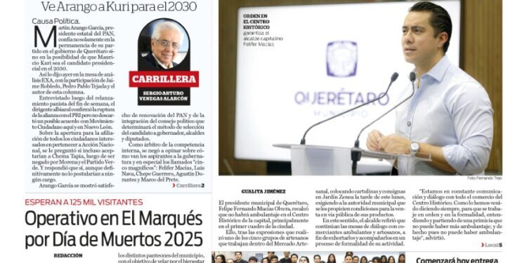 Portada 22 de octubre de 2025