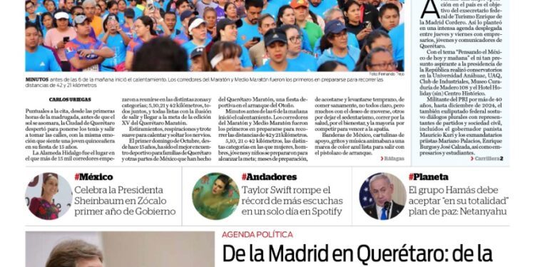 Portada 6 de octubre de 2025