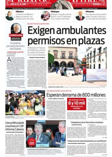 Portada 30 de octubre de 2025