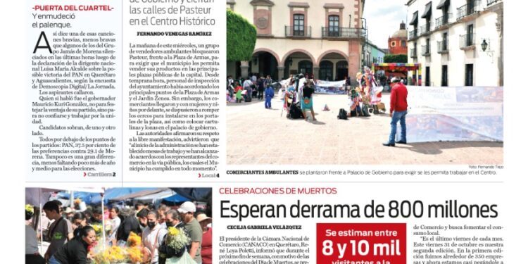 Portada 30 de octubre de 2025